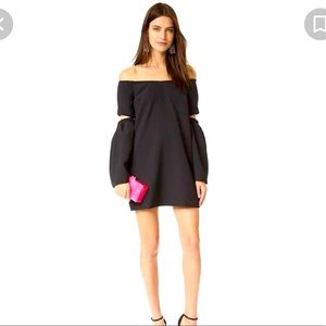 Re:named Women's Black Off Shoulder Dress